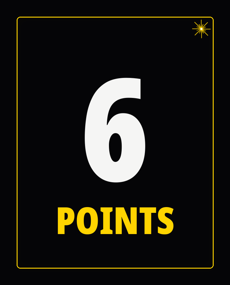 6 points